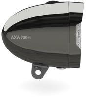 Axa Koplamp 706-b retro 15 lux led batterij chroomzwart