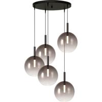 Masterlight 5L vide hanglampLido Ball met Ø 24cm smoke-fading glas - 2862-05-05-50-5-2