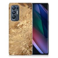 OPPO Find X3 Neo | TPU | Siliconen hoesje | Marmer Creme
