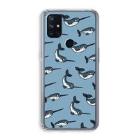Narwhal: OnePlus Nord N10 5G Transparant Hoesje Narwhal: OnePlus Nord N10 5G Transparant Hoesje