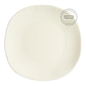 Dinerbord Organica Blanc Banquise - handgemaakt in Portugal - 27 cm