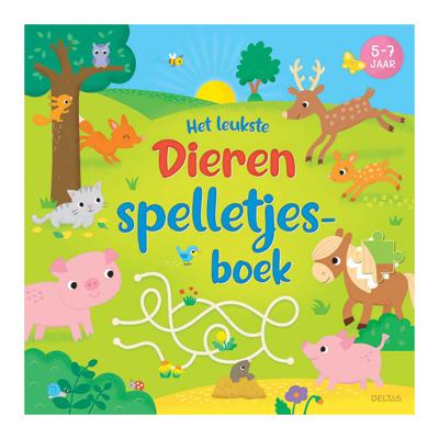 Deltas Het leukste dieren spelletjesboek 5-7 jaar