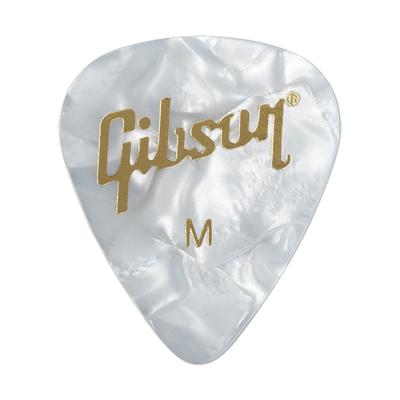 Gibson Celluloid Parelmoer Medium Plectrum - Per Stuk Gibson Celluloid Parelmoer Medium Plectrum - Per Stuk