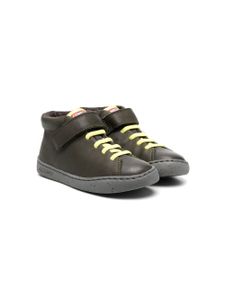 Camper Kids baskets Peu T en cuir - Vert