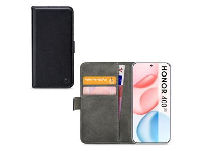 Mobilize Mobilize Classic Gelly Wallet Book Case Honor 400 Black