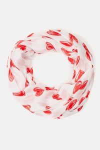 Ulla Popken Loop, hartjes, metallic effect - Grote Maten Ulla Popken Loop, hartjes, metallic effect - Grote Maten