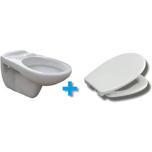 Xellanz Neptunus Wandcloset met Ultimo 3.0 Toiletzitting - Softclose en Quick Release - Glans Wit