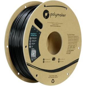 Polymaker PD03001 TPU95-HF Filament TPU, Flexibel filament Flexibel, UV-bestendig, Highspeed filament 1.75 mm 1000 g Zwart PolyFlex™ 1 stuk(s)