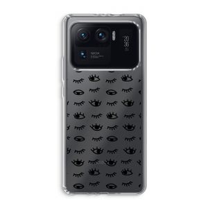 Eye pattern #2: Xiaomi Mi 11 Ultra Transparant Hoesje