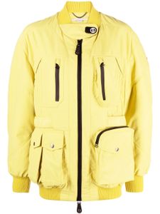 Stella McCartney veste bomber à patch logo - Jaune