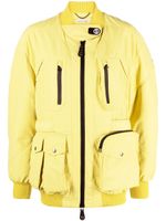 Stella McCartney veste bomber à patch logo - Jaune - thumbnail