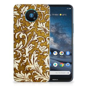 Siliconen Hoesje Nokia 8.3 Barok Goud