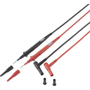 VOLTCRAFT MS-7 Veiligheidsmeetsnoer 1.00 m Zwart, Rood