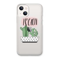 I love cacti: iPhone 13 Transparant Hoesje