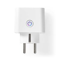 Nedis SmartLife Smart Stekker | Wi-Fi | Energiemeter | 3680 W | Type F (CEE 7/7) | 0 - 55 °C | Android / IOS | Wit - WIFIP121FWT3 - thumbnail