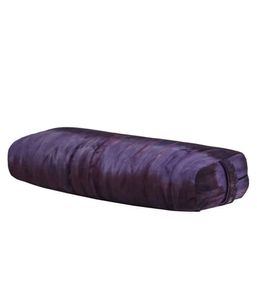 Manduka Yoga Bolster Paars Rechthoekig Katoen - Handgeverfd - 64 x 33 x 14 cm