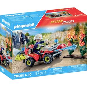 Playmobil Act!on Heros 71825 Brandweer Quad wist achterrand