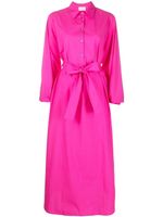 P.A.R.O.S.H. robe-chemise à manches longues - Rose - thumbnail