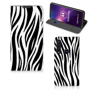 Motorola One Macro Hoesje maken Zebra