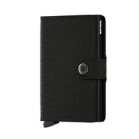 Secrid Mini Wallet Portemonnee Crisple Black - thumbnail
