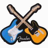 Fender patch Crossed Guitars Patch - thumbnail