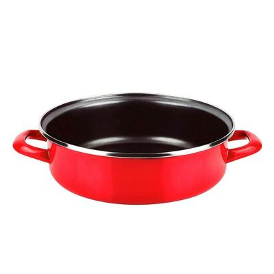 Taartplateau Fagor Optimax Rood Geëmailleerd Staal Ø 24 cm