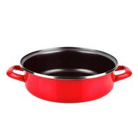 Taartplateau Fagor Optimax Rood Geëmailleerd Staal Ø 24 cm