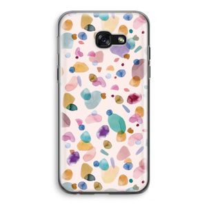Terrazzo Memphis Pink: Samsung Galaxy A5 (2017) Transparant Hoesje