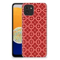 Samsung Galaxy A03 | TPU bumper | Batik Rood