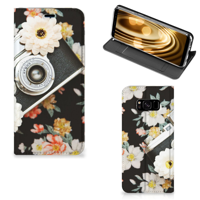 Samsung Galaxy S8 Stand Case Vintage Camera