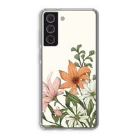 Floral bouquet: Samsung Galaxy S21 FE Transparant Hoesje