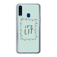 It's Lit: Samsung Galaxy A20s Transparant Hoesje It's Lit: Samsung Galaxy A20s Transparant Hoesje