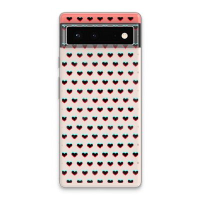 Hartjes: Google Pixel 6 Transparant Hoesje