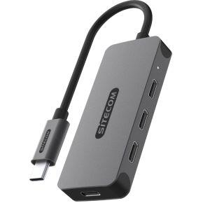 Sitecom USB-C to 4x USB-C 10Gbps Power Delivery Hub