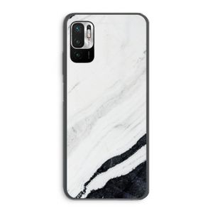 Elegante marmer: Xiaomi Redmi Note 10 5G Transparant Hoesje