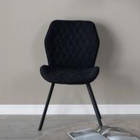 Nohr Eetkamerstoel 'Jakara' kleur Zwart