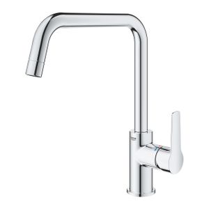 Grohe QuickFix Start verhoogde keukenmengkraan hoek chroom