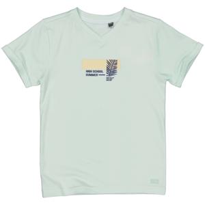 Quapi Jongens t-shirt - Bastijn - Aqua blauw