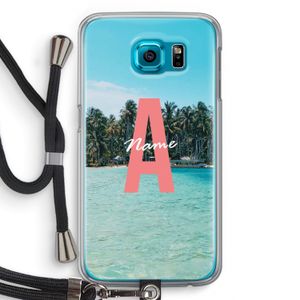 Pacific Dream: Samsung Galaxy S6 Transparant Hoesje met koord