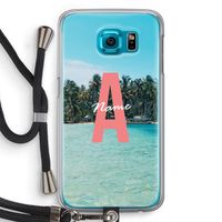 Pacific Dream: Samsung Galaxy S6 Transparant Hoesje met koord