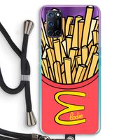 McElodie: Oppo A72 Transparant Hoesje met koord
