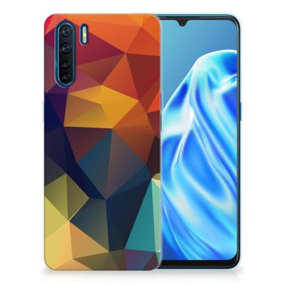 OPPO A91 | TPU Hoesje | Polygon Color