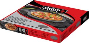 Pizzasteen geglazuurd klein d26cm - Weber