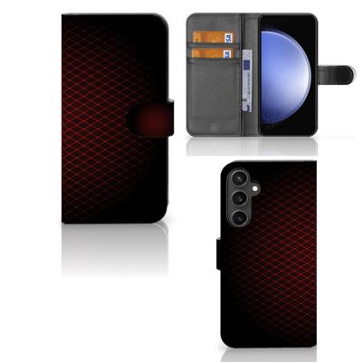 Samsung Galaxy S23 FE | Telefoon Hoesje | Geruit Rood