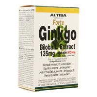 Altisa Ginkgo Biloba 135mg Comp 60