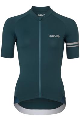 AGU Solid Fietsshirt Performance Dames - Groen - M