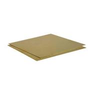 Messing plaat 1 mm - per m²