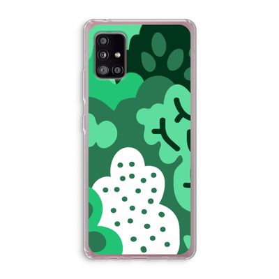Bushes: Samsung Galaxy A51 5G Transparant Hoesje