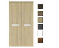 Sanicare kolomkast met inliggende greep 67x160x32cm grey-wood