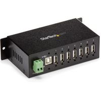 StarTech.com Monteerbare robuuste industriële 7-poort USB-hub